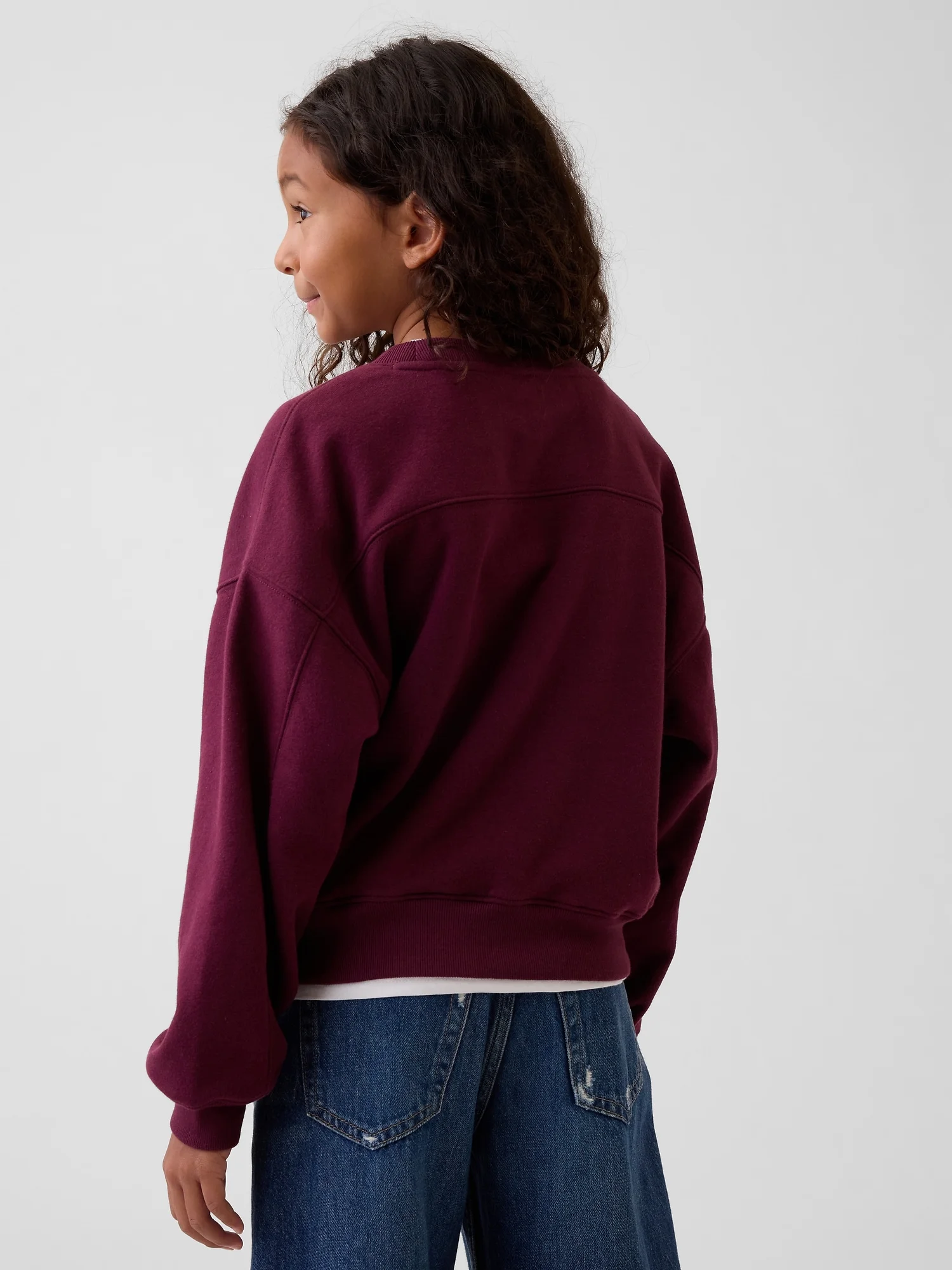 GAP Áo Sweatshirt Bé Gái - Logo