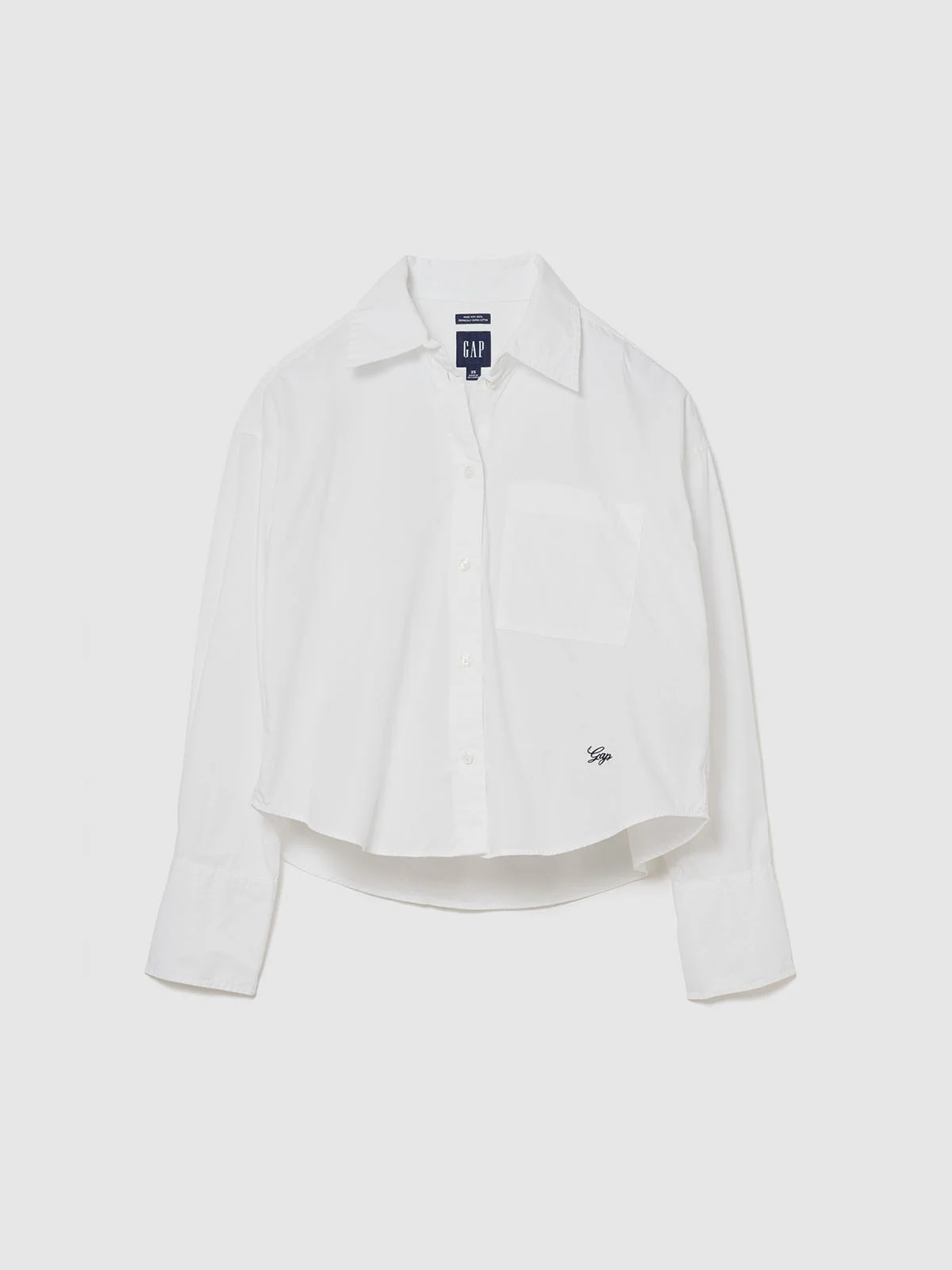 GAP Áo Sơ Mi Tay Dài Nữ - Oversized