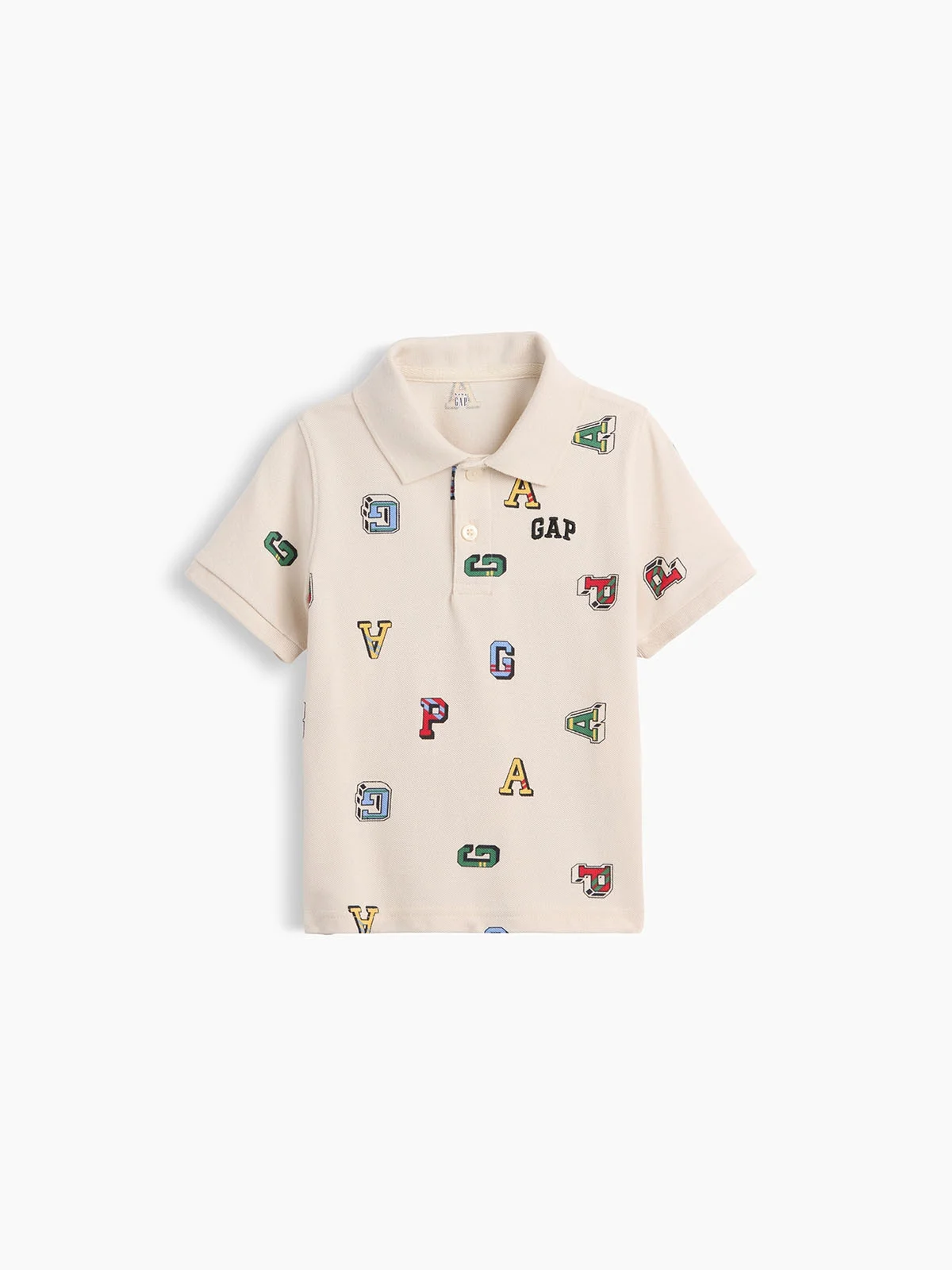 GAP Áo Polo Em Bé Trai Toddler - Logo