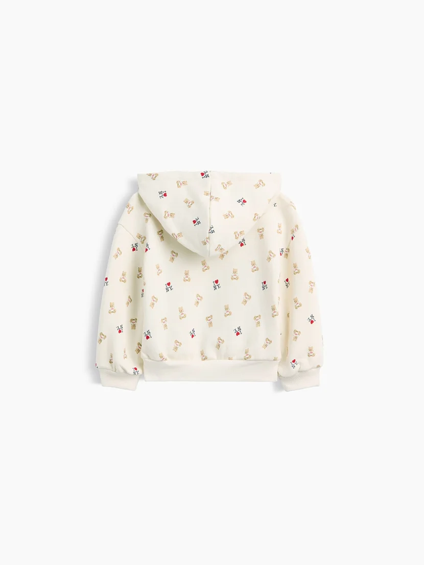 GAP Áo Hoodie Em Bé Gái Toddler