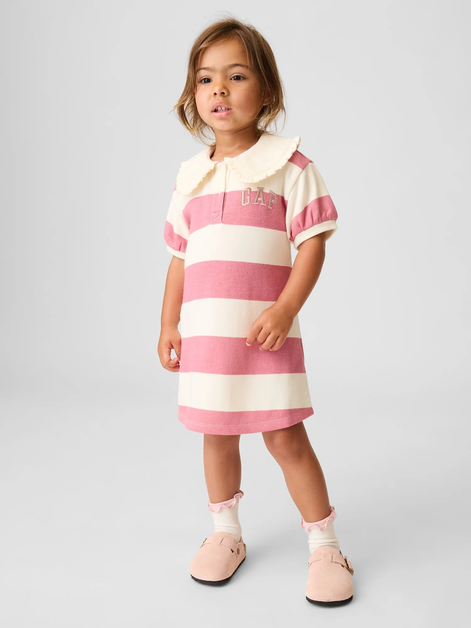 GAP Đầm Thun Em Bé Gái Toddler - Logo