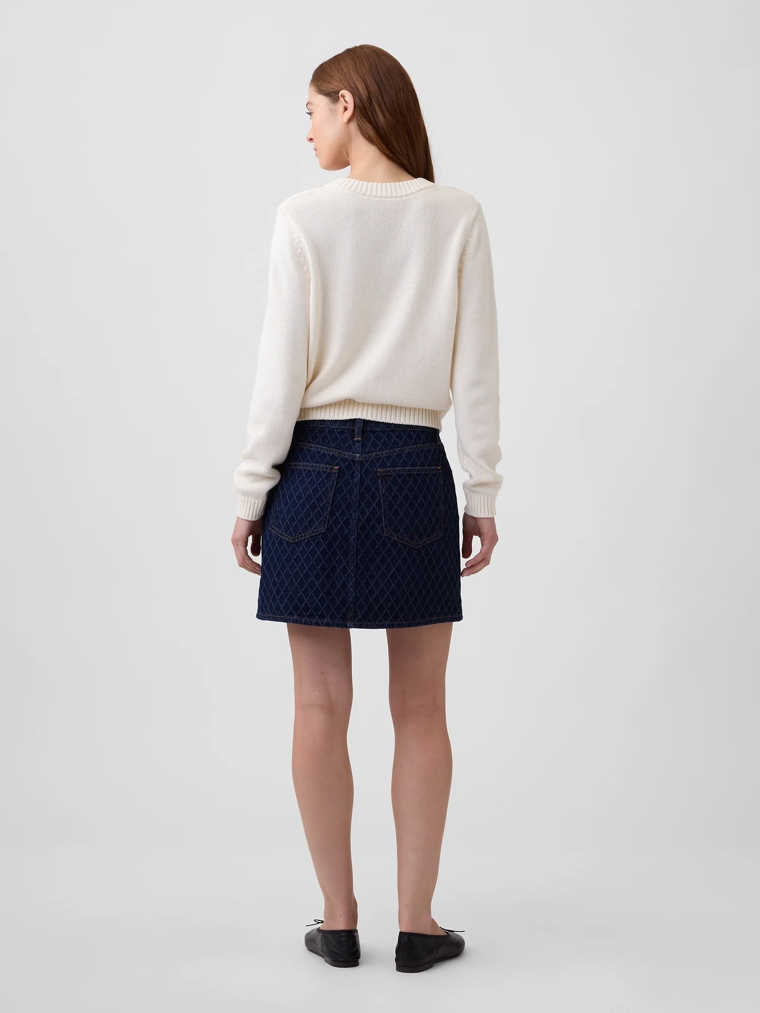 GAP Chân Váy Denim Nữ