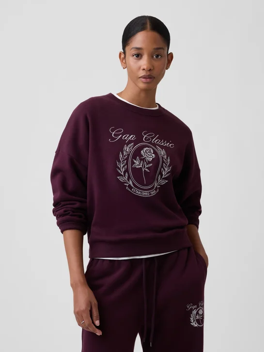 GAP Áo Sweatshirt Nữ - Logo - Relaxed
