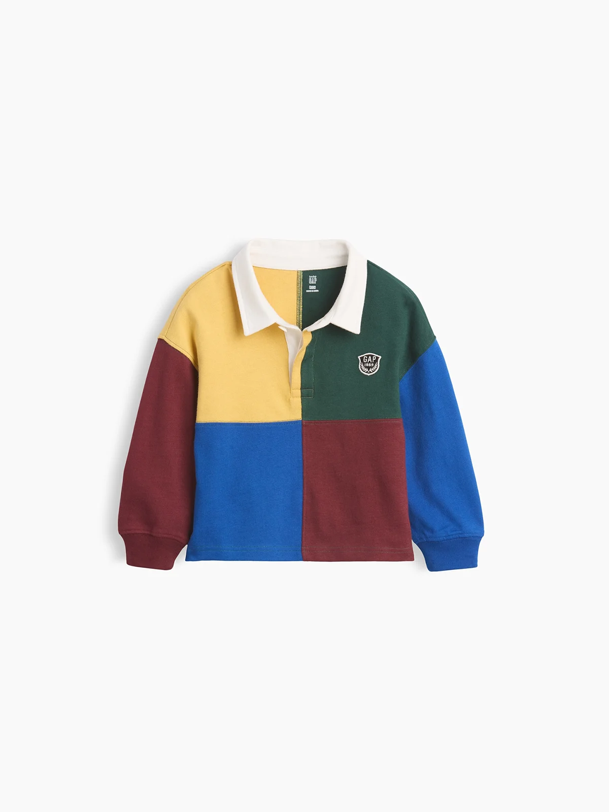 GAP Áo Polo Em Bé Trai Toddler - Logo