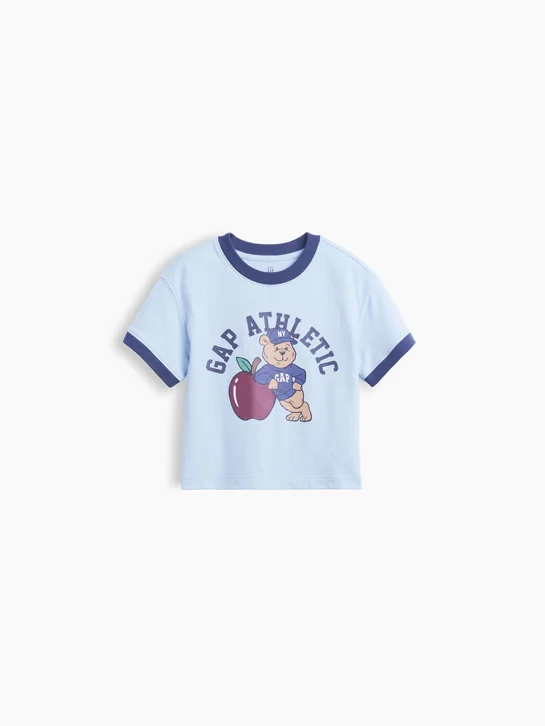 GAP Áo Thun Tay Ngắn Em Bé Trai Toddler - Logo