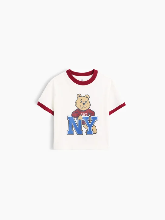 GAP Áo Thun Tay Ngắn Em Bé Trai Toddler - Logo