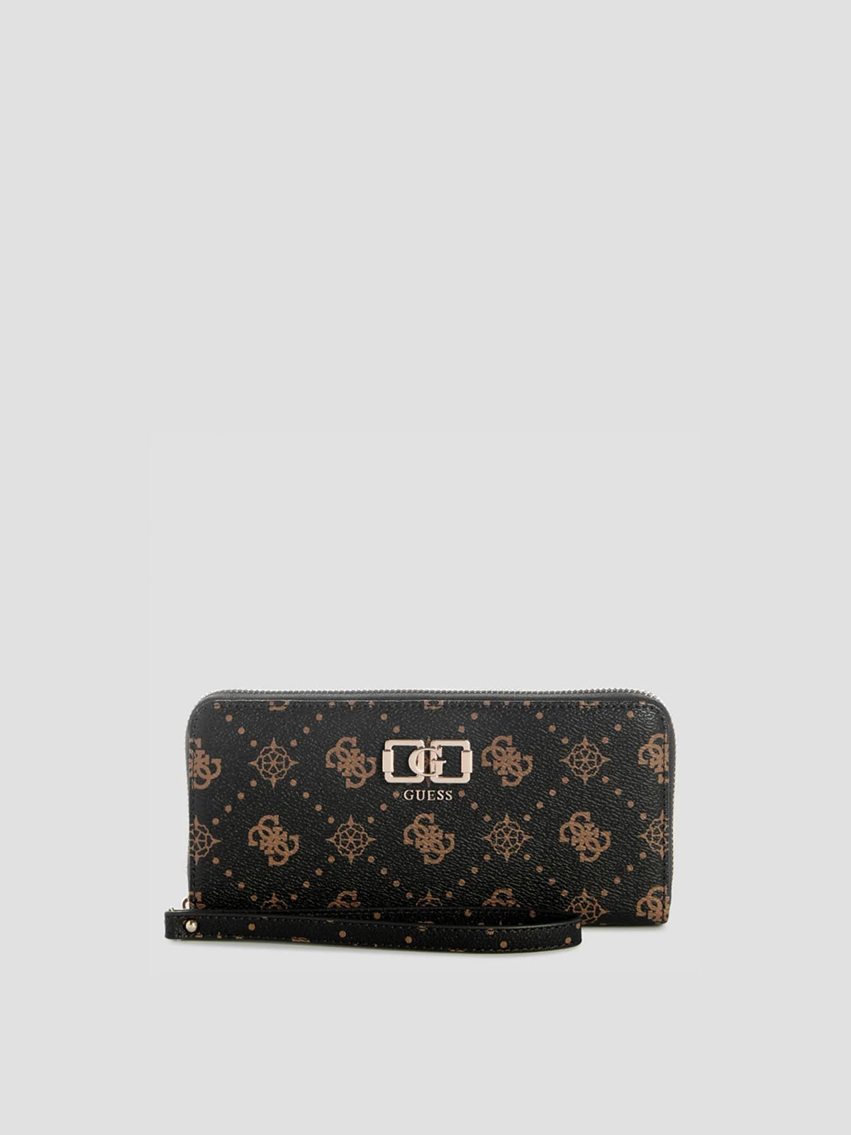 GUESS HANDBAG Ví Nữ - Emelie Logo Slg Lrg Zip Around