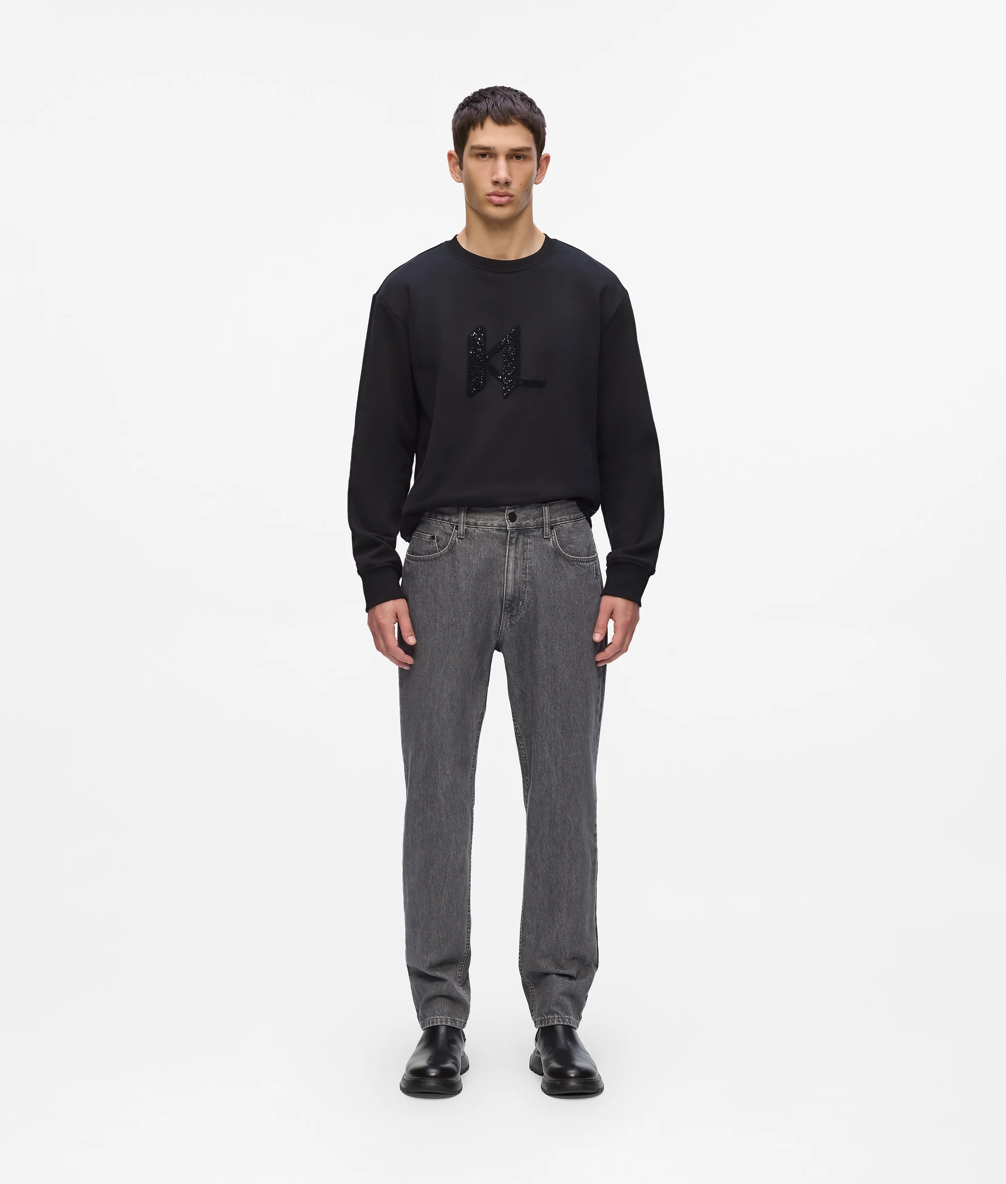 KARL LAGERFELD Quần Jeans Nam Tapered Fit