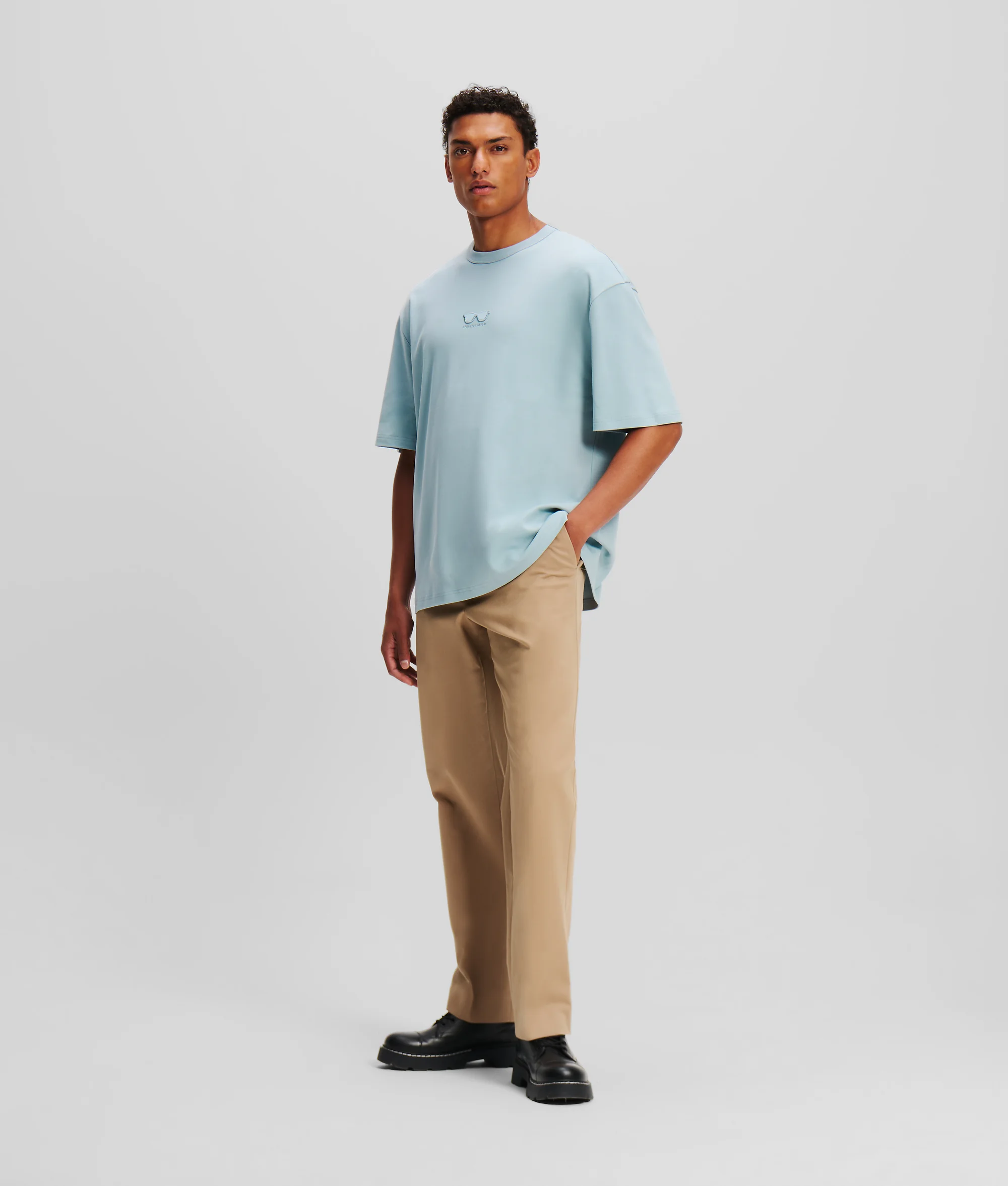 KARL LAGERFELD Áo Thun Nam Oversized Fit