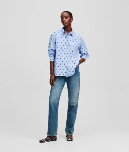 KARL LAGERFELD Áo Sơ Mi Nữ Regular Fit