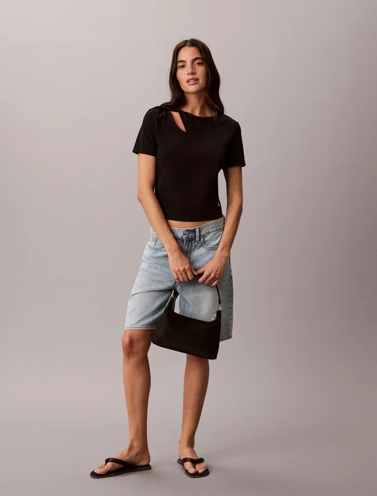 CK JEANS Áo Thun Nữ Slim Fit
