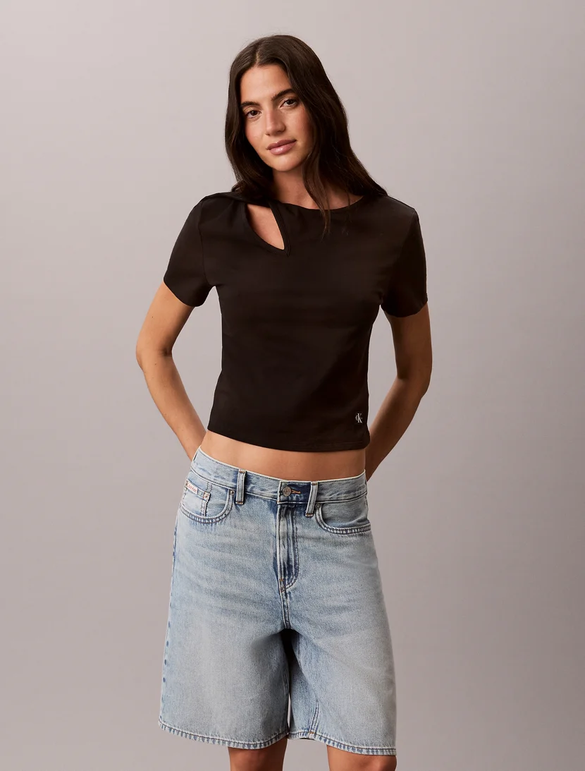 CK JEANS Áo Thun Nữ Slim Fit