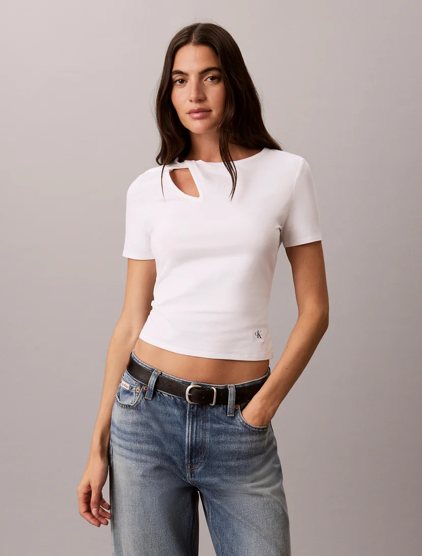 CK JEANS Áo Thun Nữ Slim Fit
