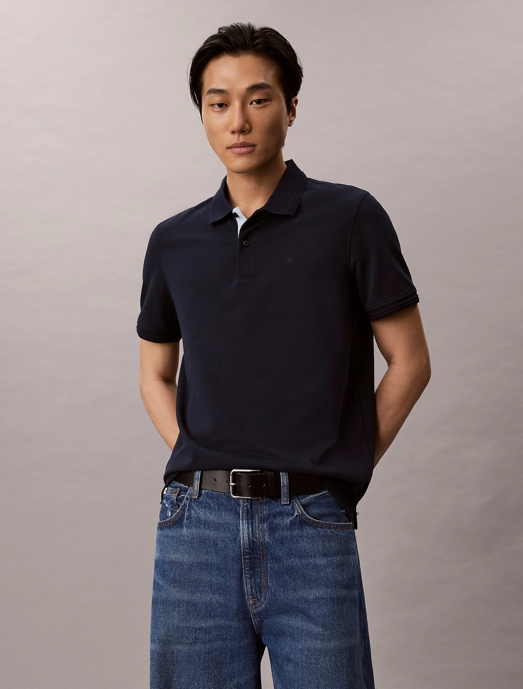 CK JEANS Áo Polo Nam Classic Fit