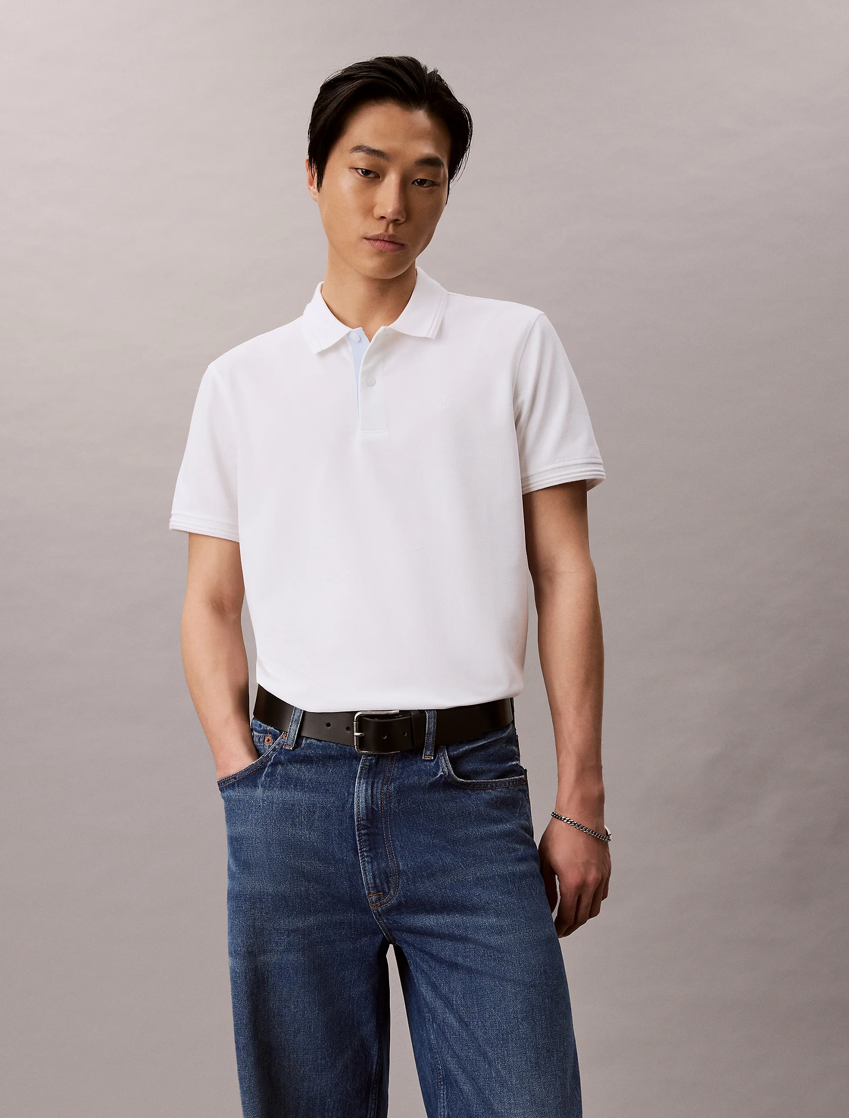 CK JEANS Áo Polo Nam Classic Fit