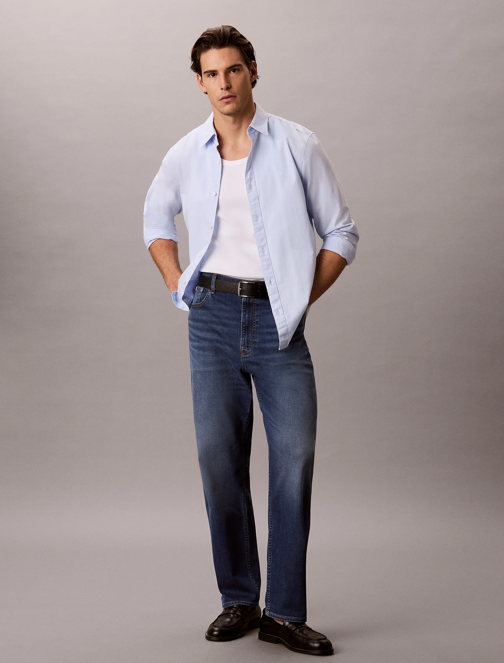 CK JEANS Quần Jeans Nam 90S Taper Fit