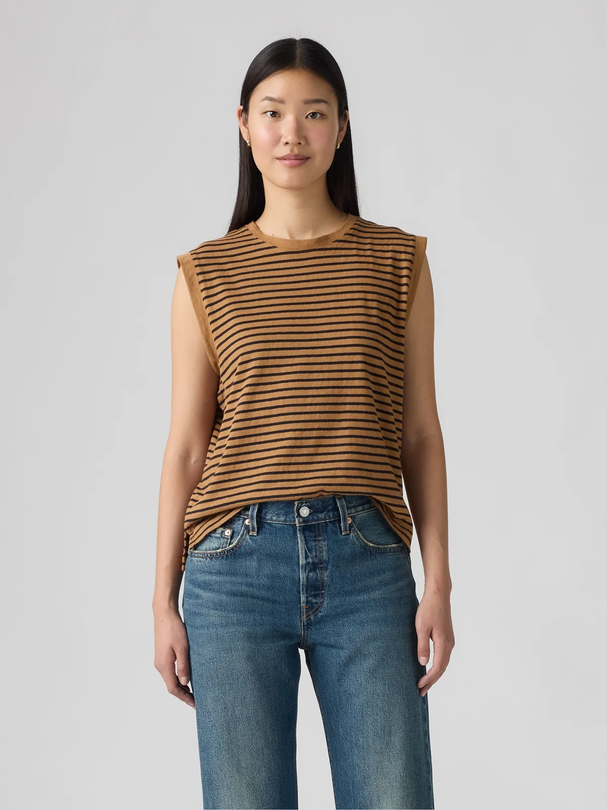 LEVI'S Áo Thun Nữ Không Tay - Regular Boxy