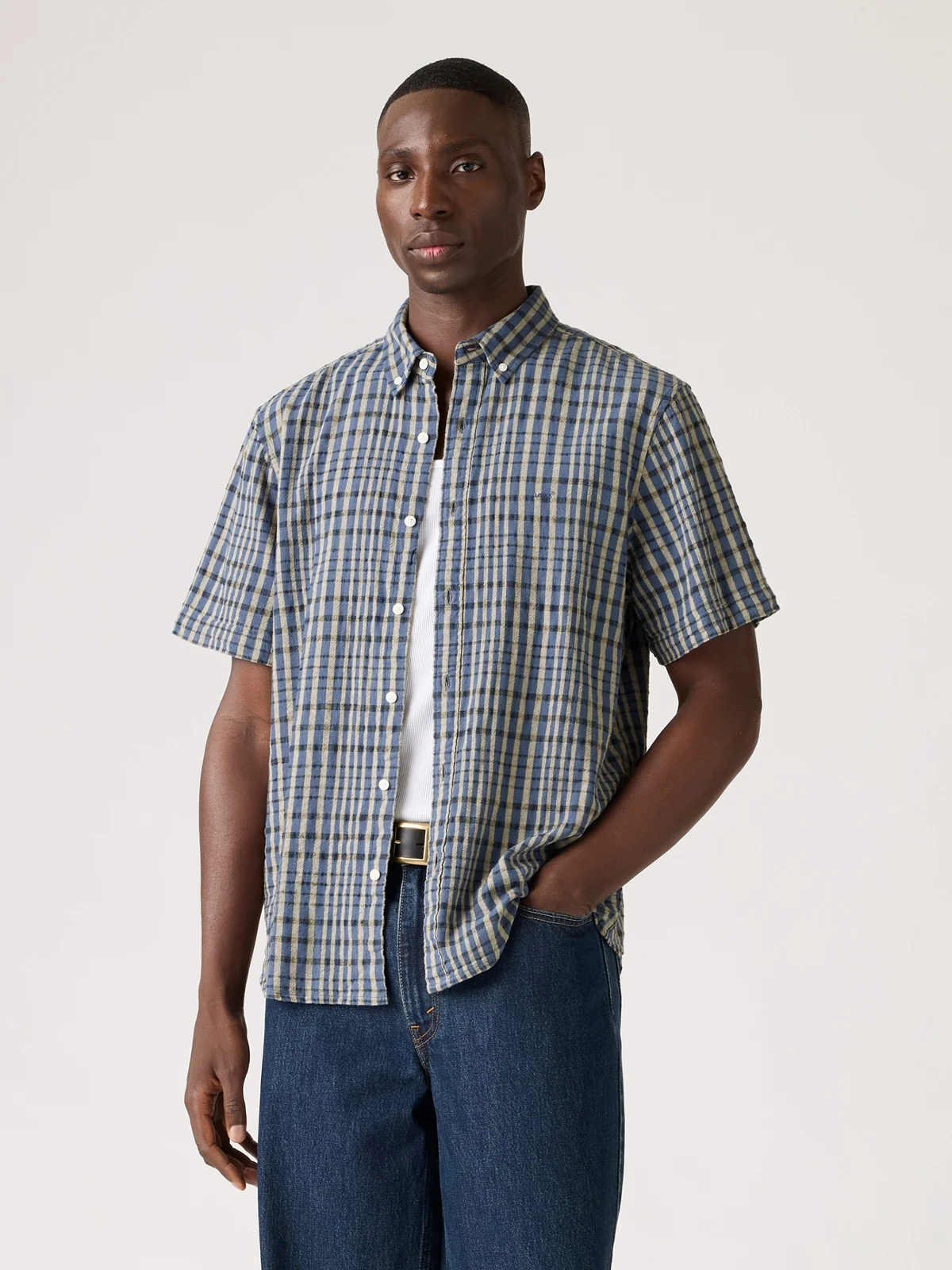 LEVI'S Áo Sơ Mi Nam Tay Ngắn - Relaxed Authentic Button Down