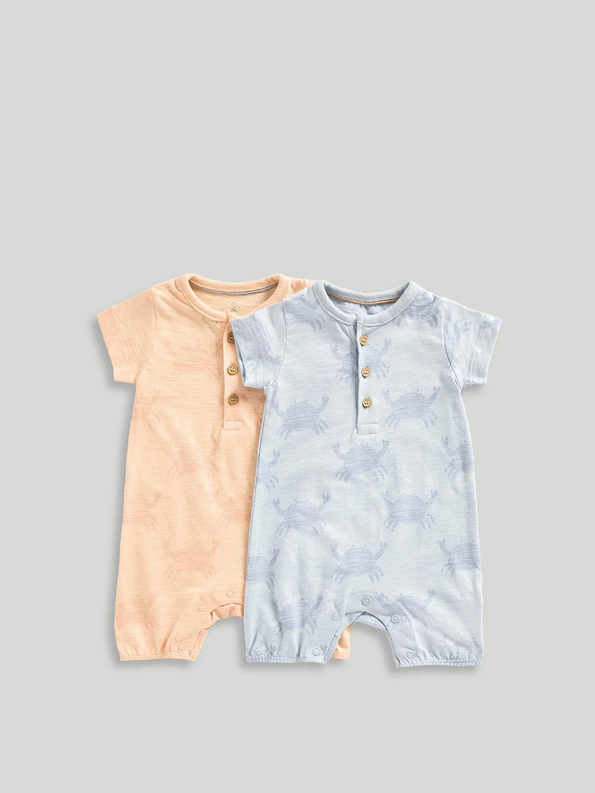mothercare Bộ 2 áo liền quần bé trai
