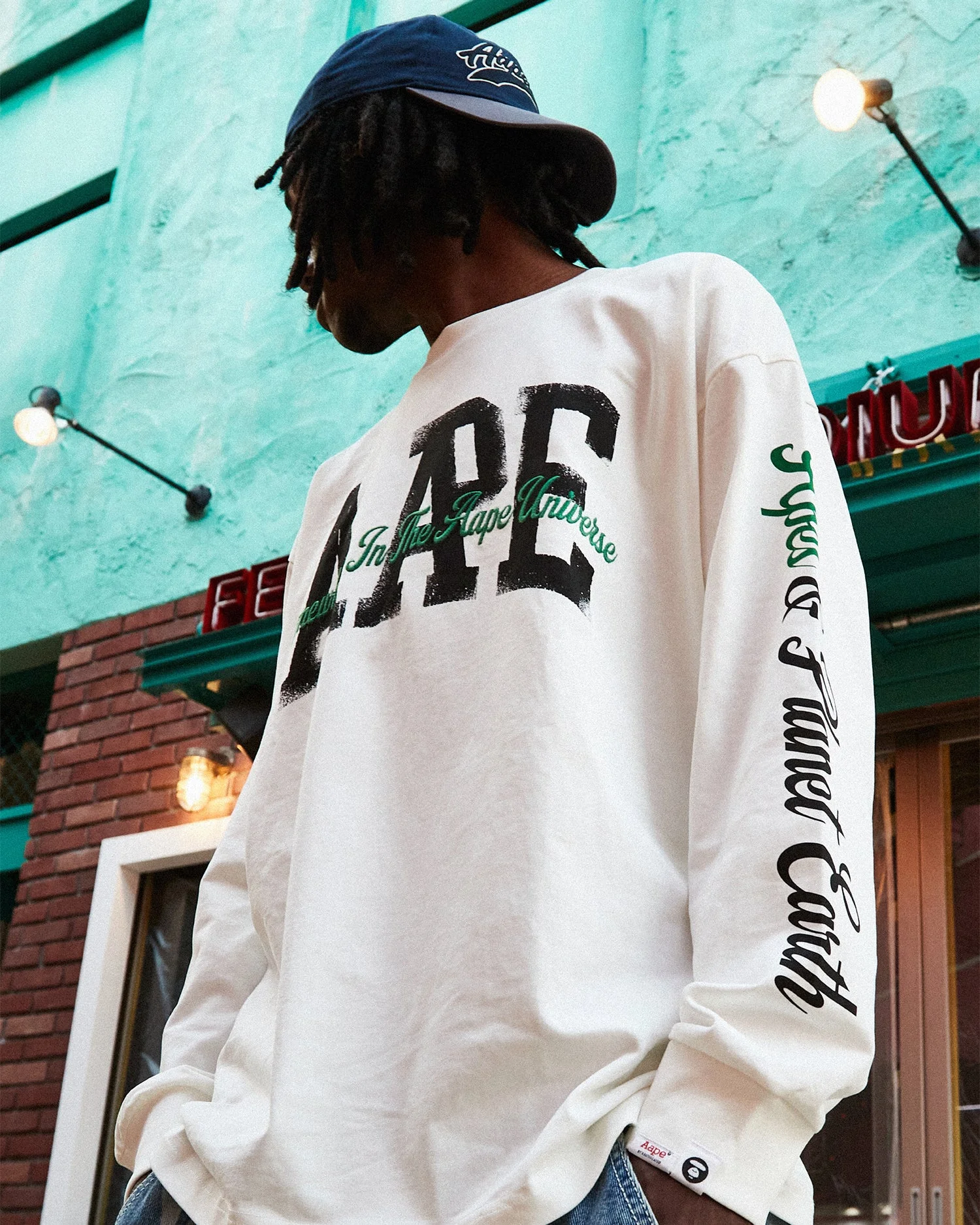 AAPE Nón Lưỡi Trai - AAPEUNVS logo cap