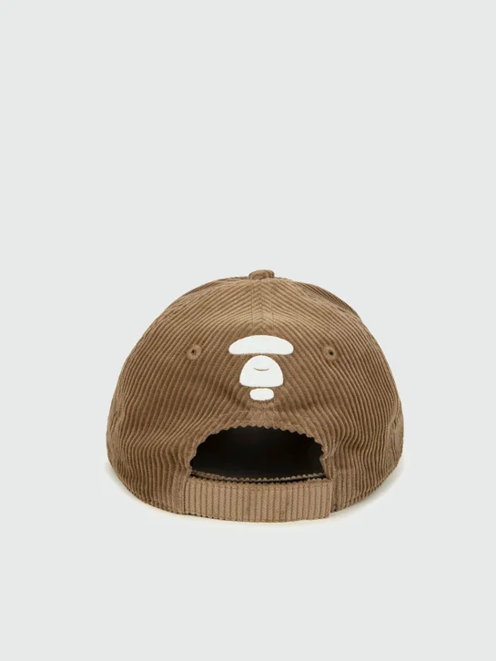 AAPE Nón Lưỡi Trai - Embroidered corduroy cap