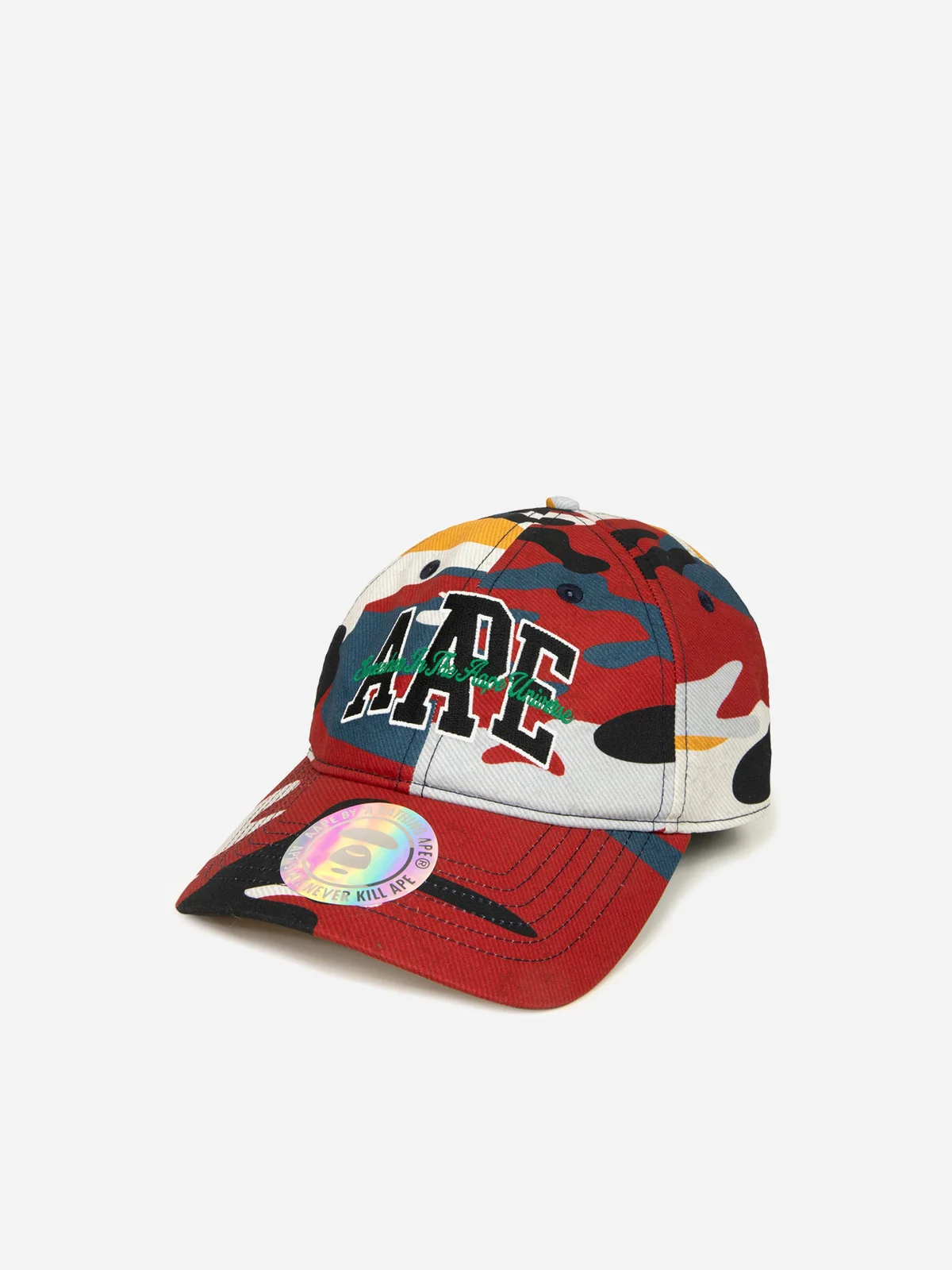 AAPE Nón Lưỡi Trai Nam - Logo camo cap
