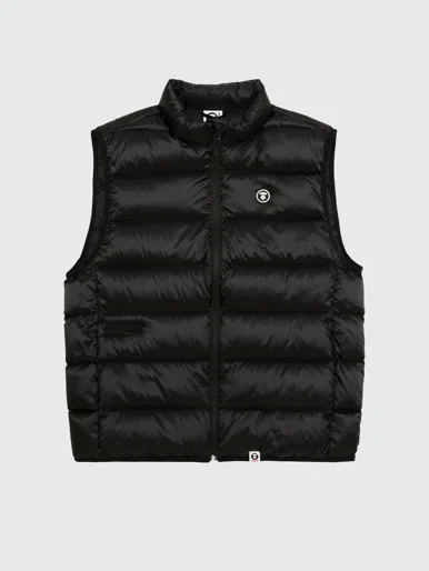 AAPE Áo Khoác Nam - AAPENOW moonface logo puffer vest