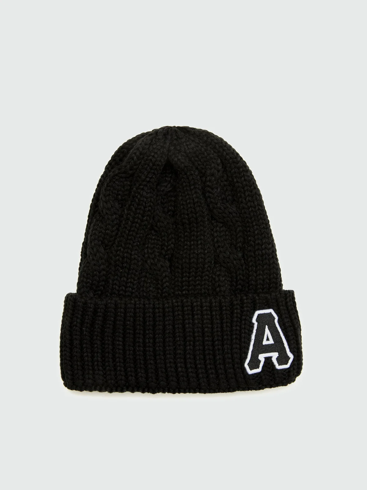 AAPE Mũ Len - "A" patch beanie