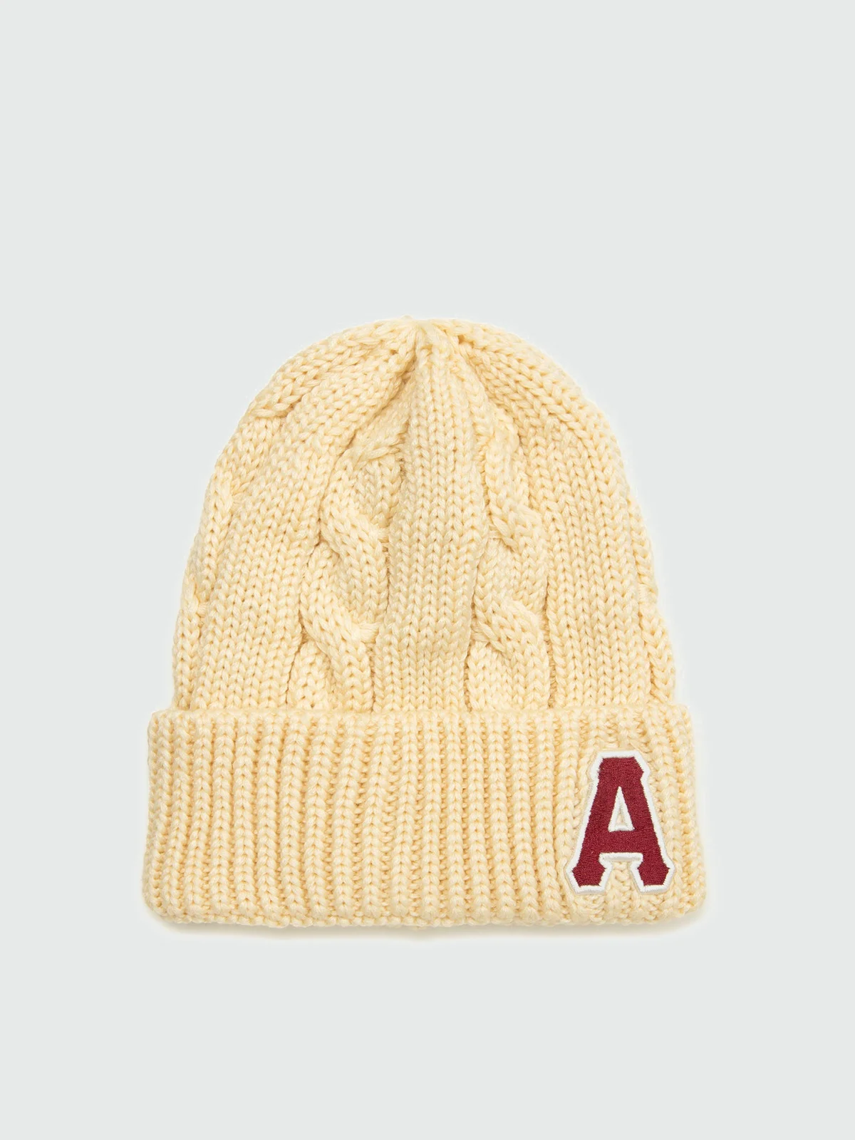 AAPE Mũ Len - "A" patch beanie
