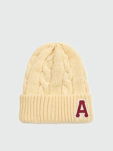 AAPE Mũ Len - "A" patch beanie