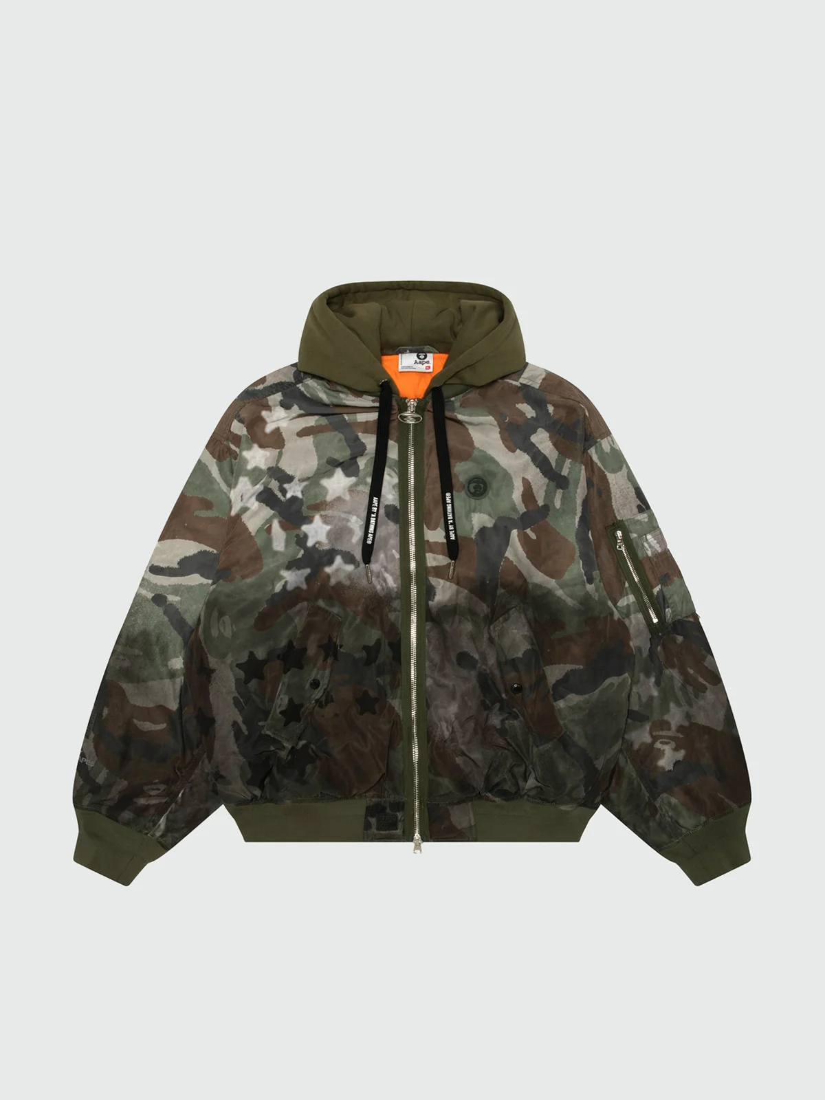 AAPE Áo Khoác Nam - AAPE Hooded bomber jacket
