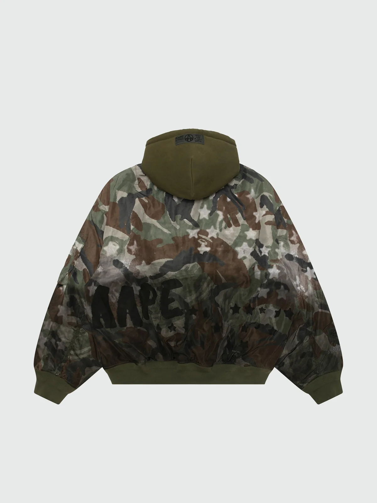 AAPE Áo Khoác Nam - AAPE Hooded bomber jacket