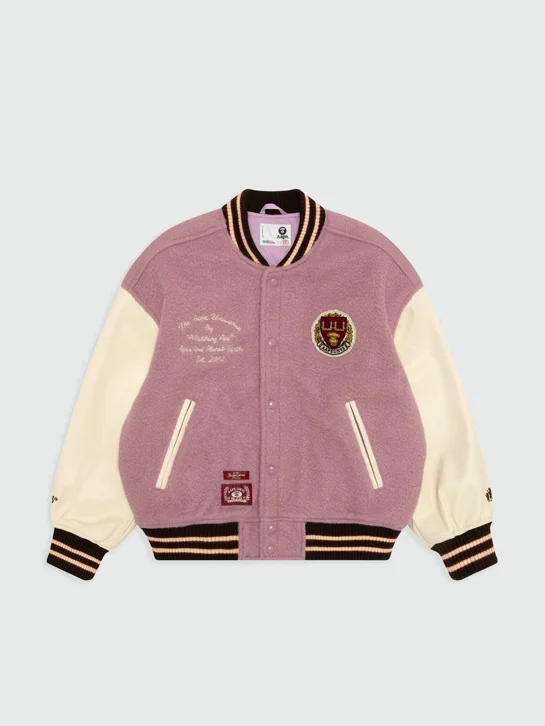 AAPE Áo Khoác Nữ - AAPEUNVS varsity jacket