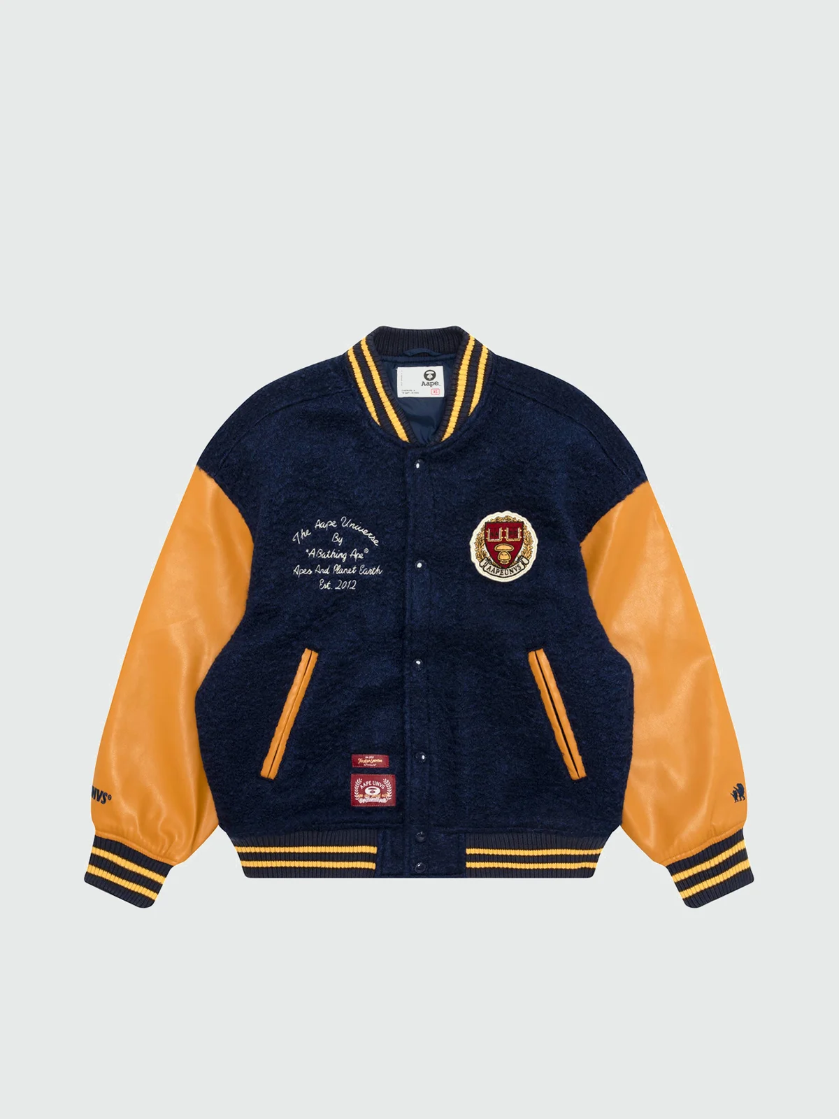 AAPE Áo Khoác Nữ - AAPEUNVS varsity jacket