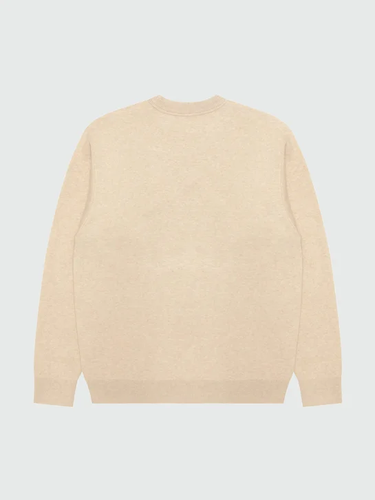 AAPE Áo Len Nam - AAPENOW moonface crew neck sweater