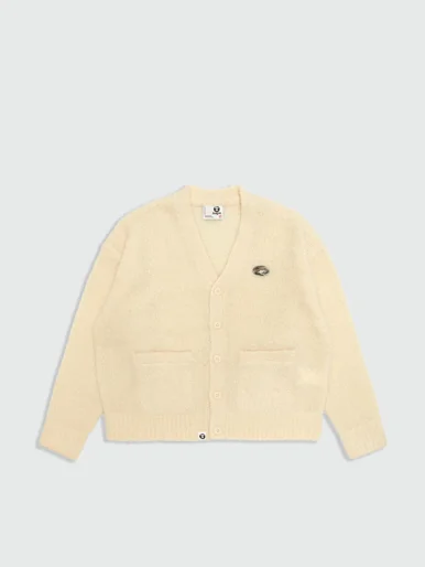AAPE Áo Cardigan Nữ - Moonface v-neck cardigan