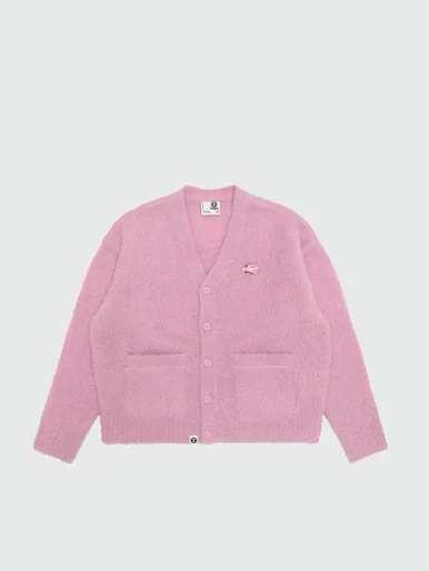 AAPE Áo Cardigan Nữ - Moonface v-neck cardigan