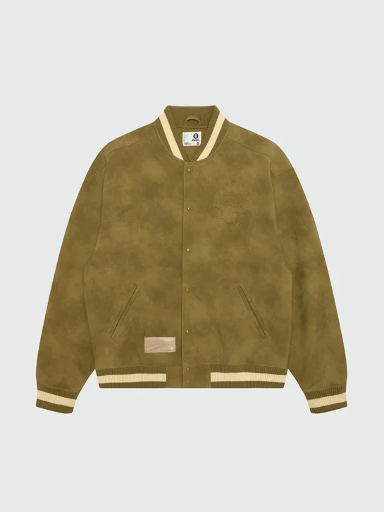AAPE Áo Khoác Nam - AAPEUNVS varsity jacket