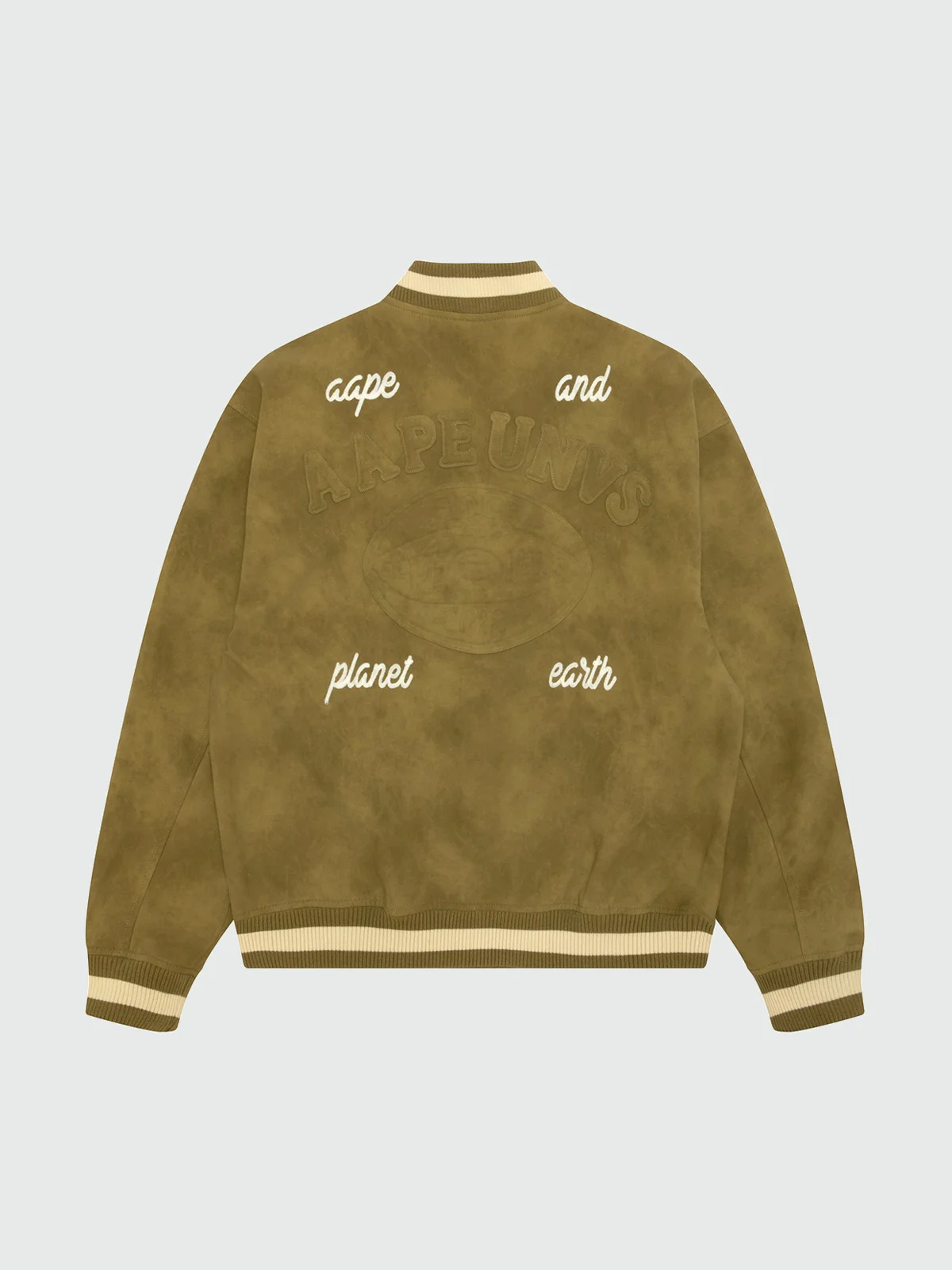 AAPE Áo Khoác Nam - AAPEUNVS varsity jacket