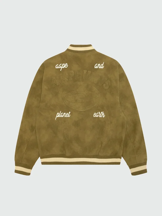 AAPE Áo Khoác Nam - AAPEUNVS varsity jacket