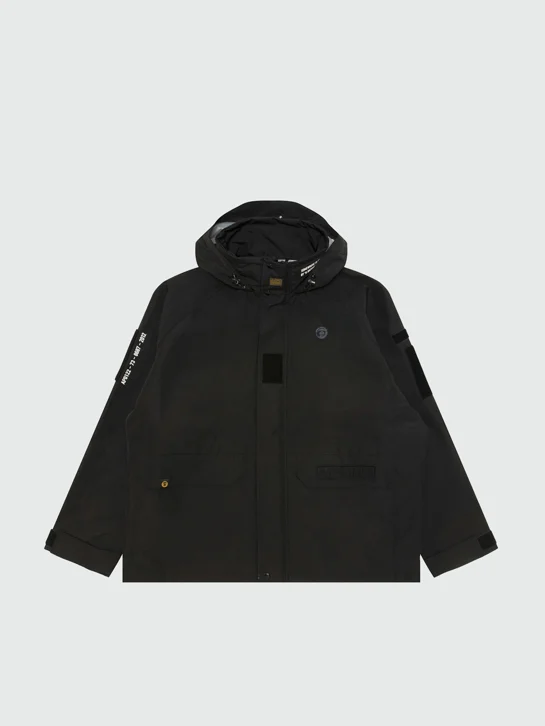 AAPE Áo Khoác Nam - Moonface hooded jacket
