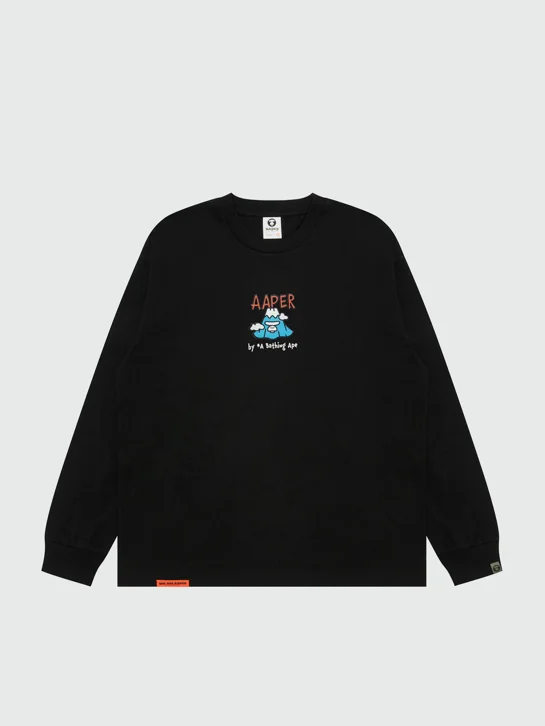 AAPE Áo Thun Dài Tay Nam - AAPER graphic long sleeve tee