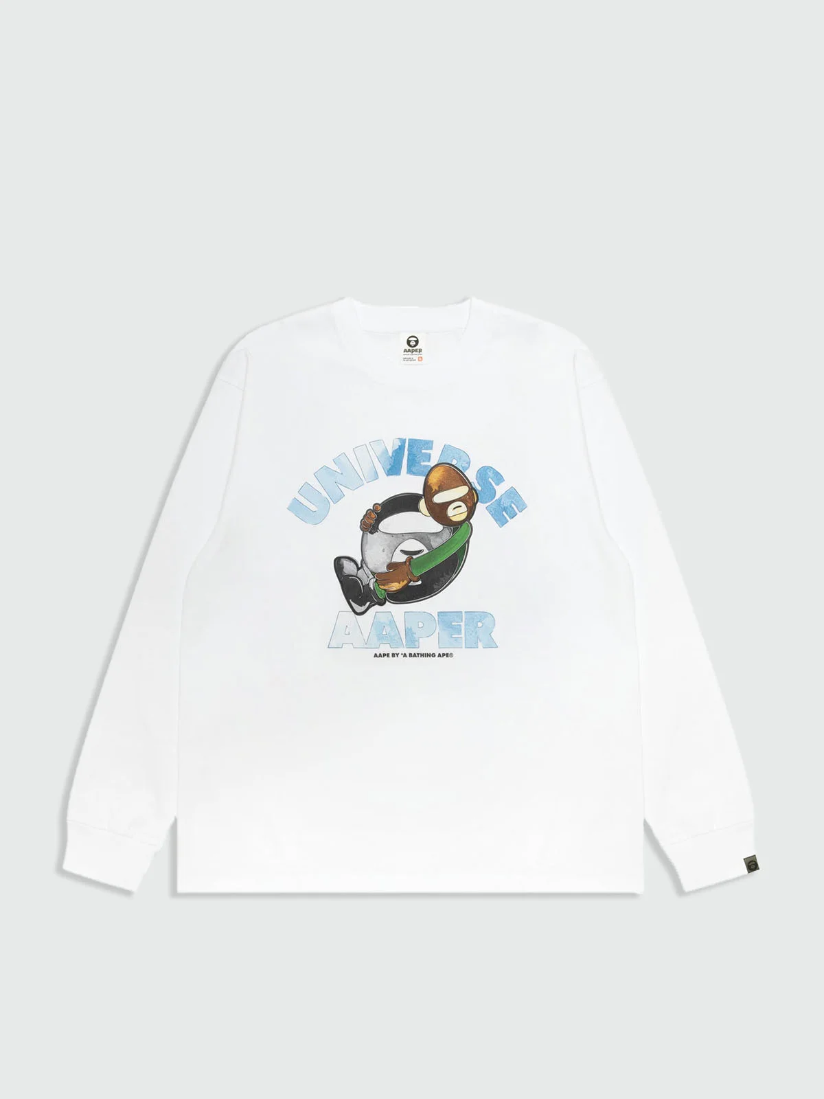 AAPE Áo Thun Dài Tay Nam - AAPER graphic long sleeve tee