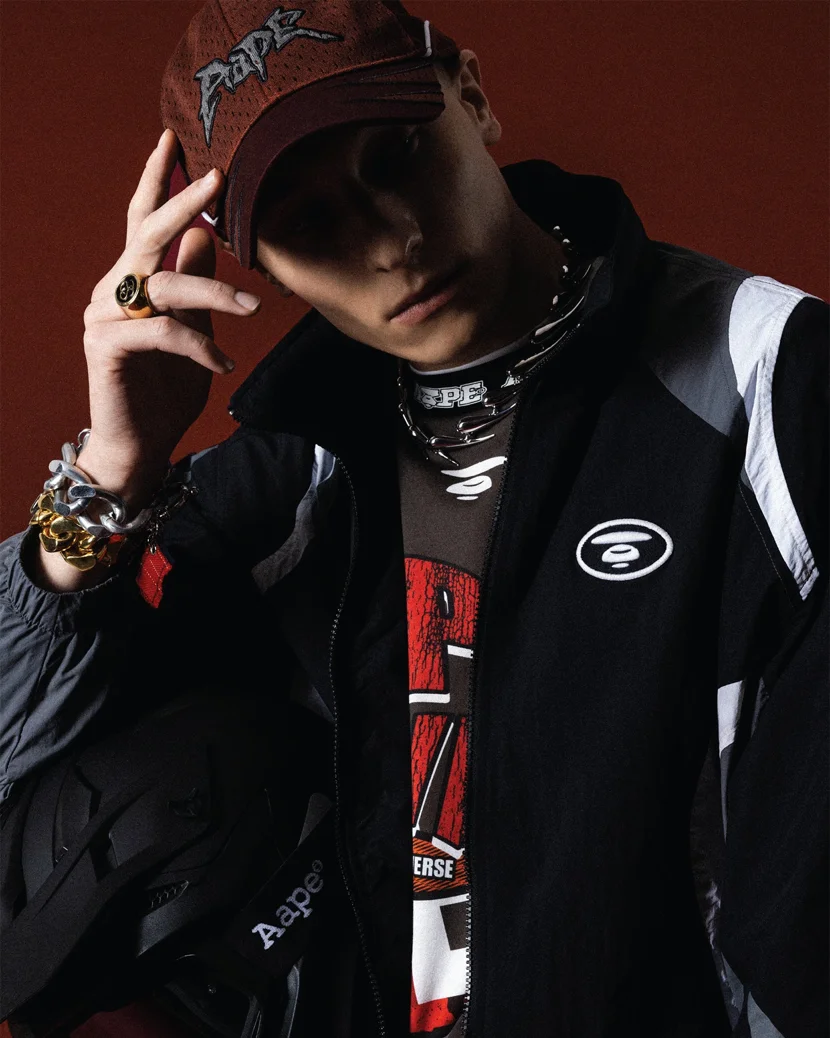 AAPE Áo Thun Dài Tay Nam - AAPEUNVS graphic long sleeve tee