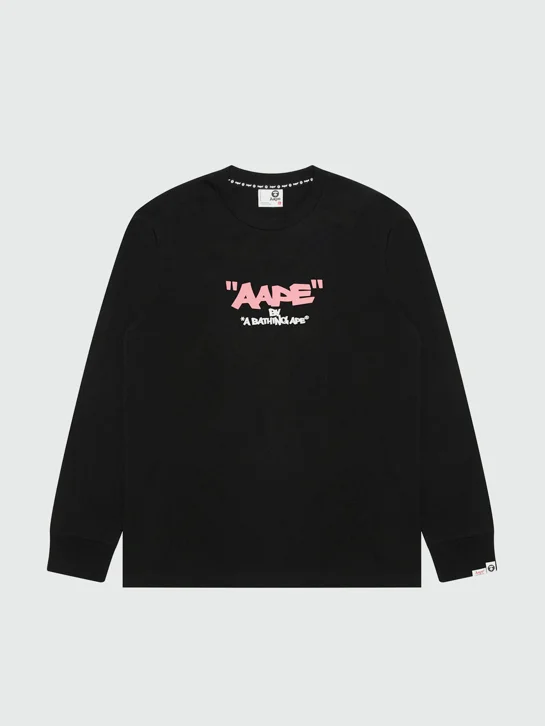 AAPE Áo Thun Dài Tay Nam - Graphic long sleeve tee