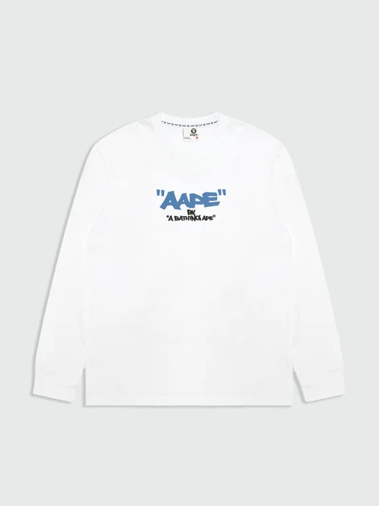 AAPE Áo Thun Dài Tay Nam - Graphic long sleeve tee