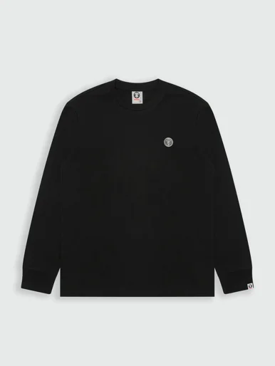 AAPE Áo Thun Dài Tay Nam - AAPENOW moonface long sleeve tee