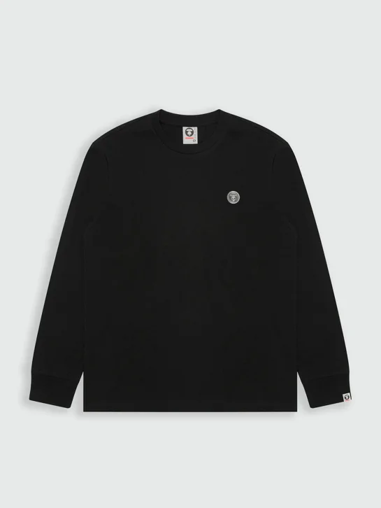 AAPE Áo Thun Dài Tay Nam - AAPENOW moonface long sleeve tee