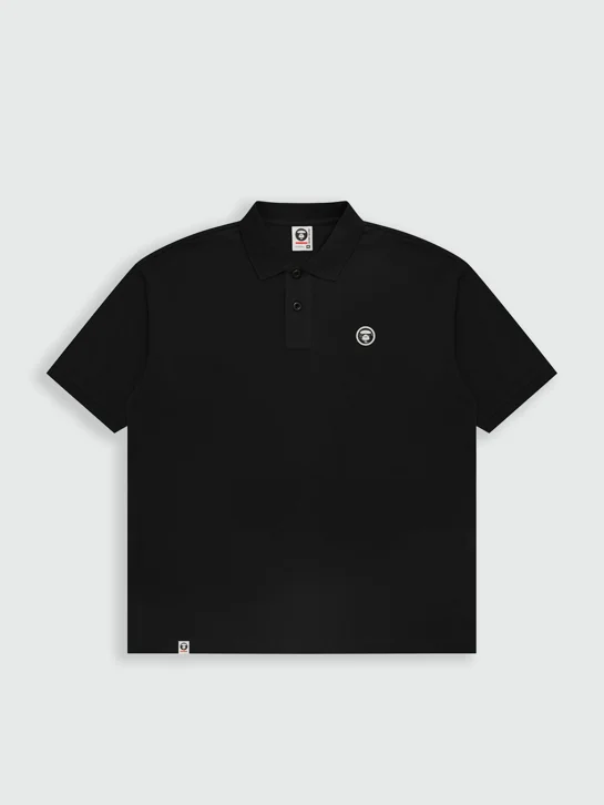 AAPE Áo Polo Nam - AAPENOW moonface polo shirt