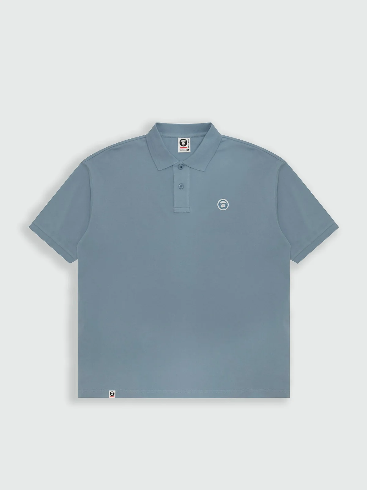 AAPE Áo Polo Nam - AAPENOW moonface polo shirt